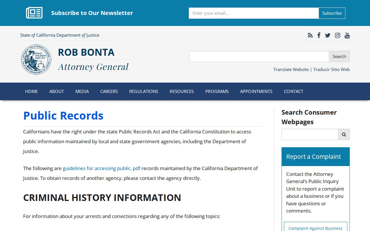 Berkeley residents directory California Public Records Act guidance